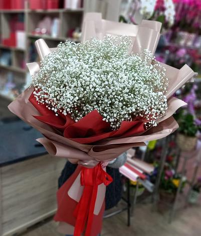 Букет цветов из: Гипсофила в Глубоком