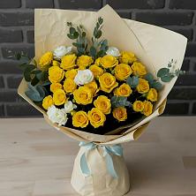 Букет цветов из:  Розы в Глубоком