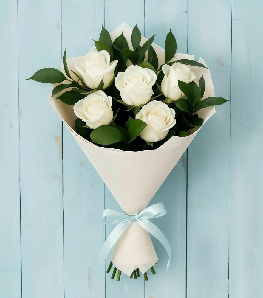 Букет цветов из: Розы в Глубоком