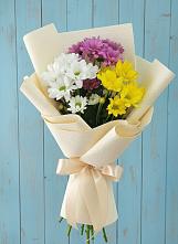 Букет цветов из:  Хризантемы #REPLACE_PRED# Глубоком
