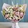 Букет цветов из: Альстромерии и Розы в Глубоком