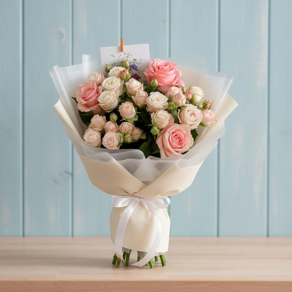 Букет цветов из: Розы в Глубоком