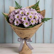 Букет цветов из:  Хризантемы в Глубоком