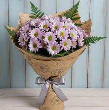 Букет цветов из:  Хризантемы в Глубоком