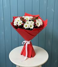 Букет цветов из:  Хризантемы в Глубоком