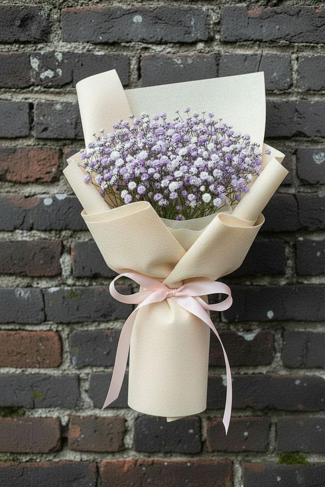 Букет цветов из: Гипсофила в Глубоком