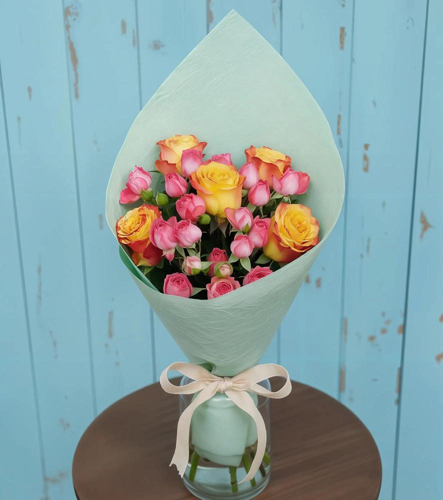 Букет цветов из: Розы в Глубоком