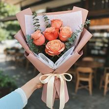 Букет цветов из:  Розы в Глубоком