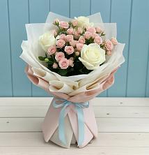 Букет цветов из:  Розы в Глубоком