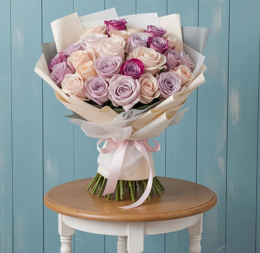 Букет цветов из: Розы в Глубоком