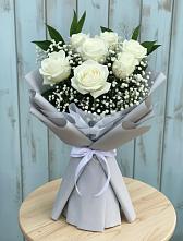Букет цветов из:  Розы в Глубоком