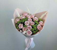 Букет цветов из:  Розы и Хризантемы #REPLACE_PRED# Глубоком