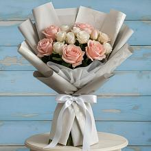 Букет цветов из:  Розы #REPLACE_PRED# Глубоком