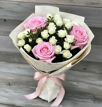 Букет цветов из:  Розы в Глубоком