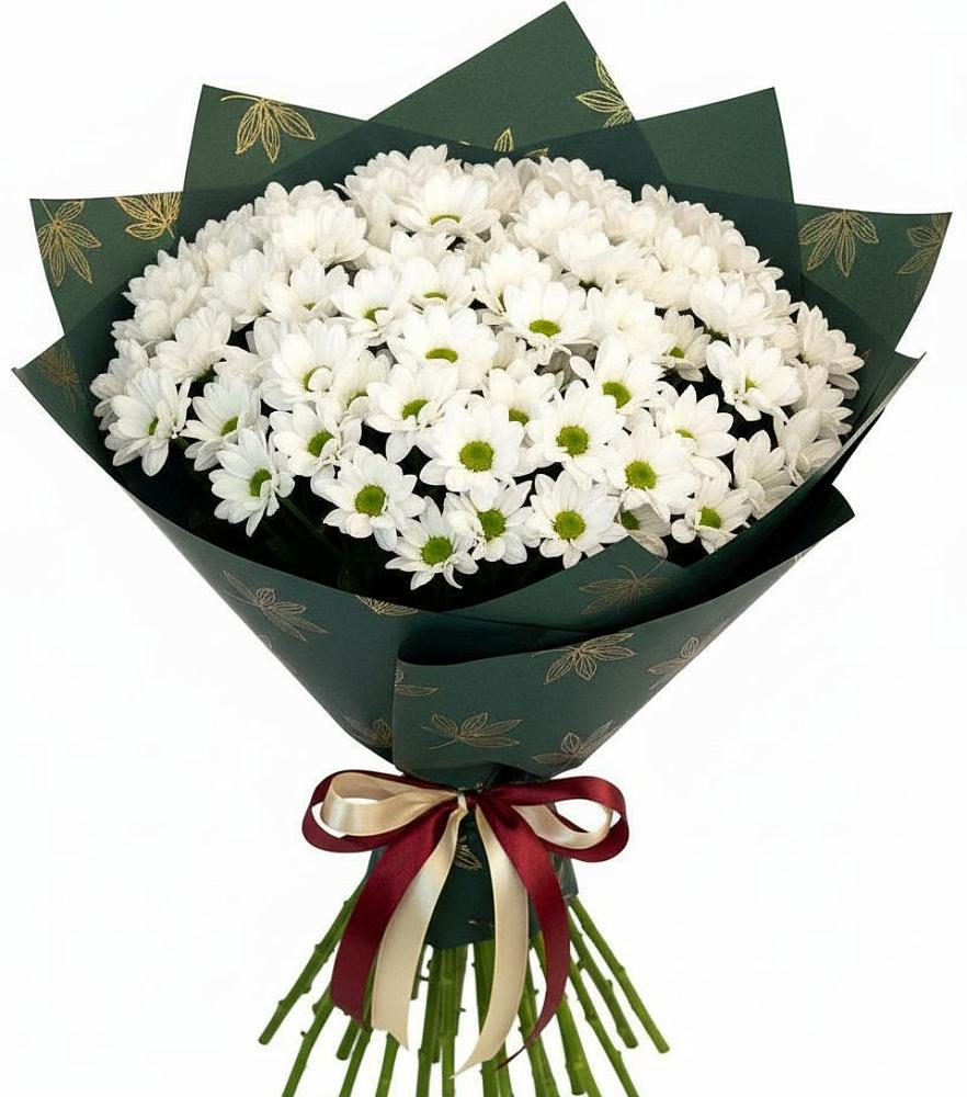 Букет цветов из: Хризантемы в Глубоком