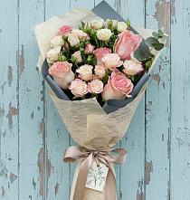 Букет цветов из:  Розы в Глубоком