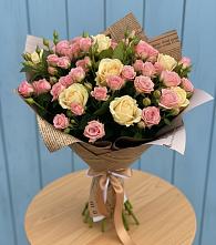 Букет цветов из:  Розы в Глубоком