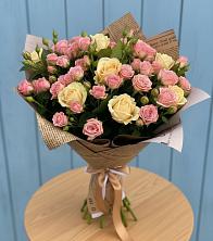 Букет цветов из:  Розы в Глубоком