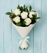Букет цветов из:  Розы в Глубоком