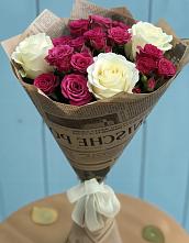 Букет цветов из:  Розы в Глубоком