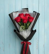 Букет цветов из:  Розы в Глубоком