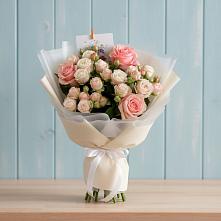 Букет цветов из:  Розы в Глубоком