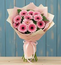 Букет цветов из:  Герберы в Глубоком